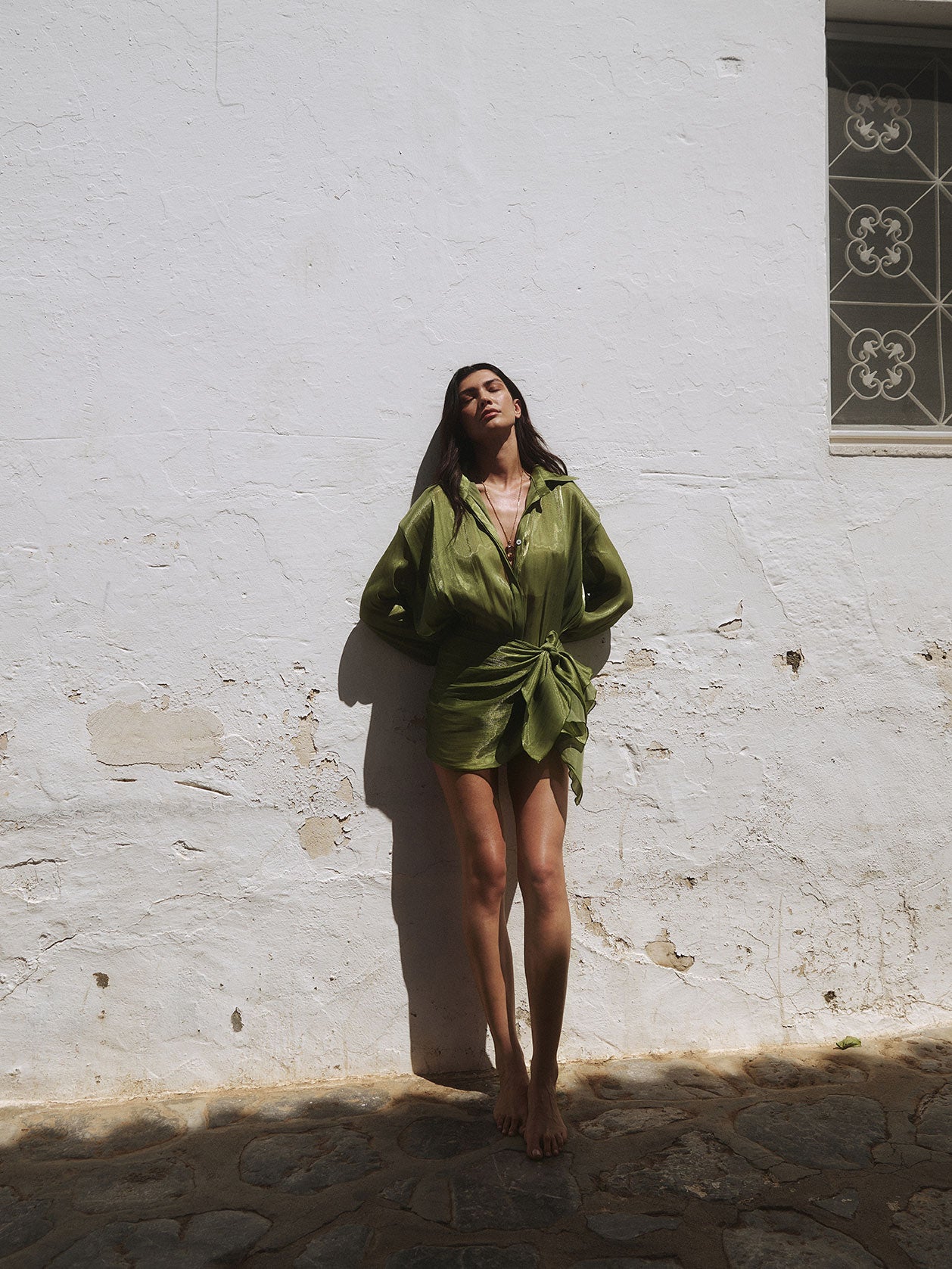KYMA SHIRT — OLIVA