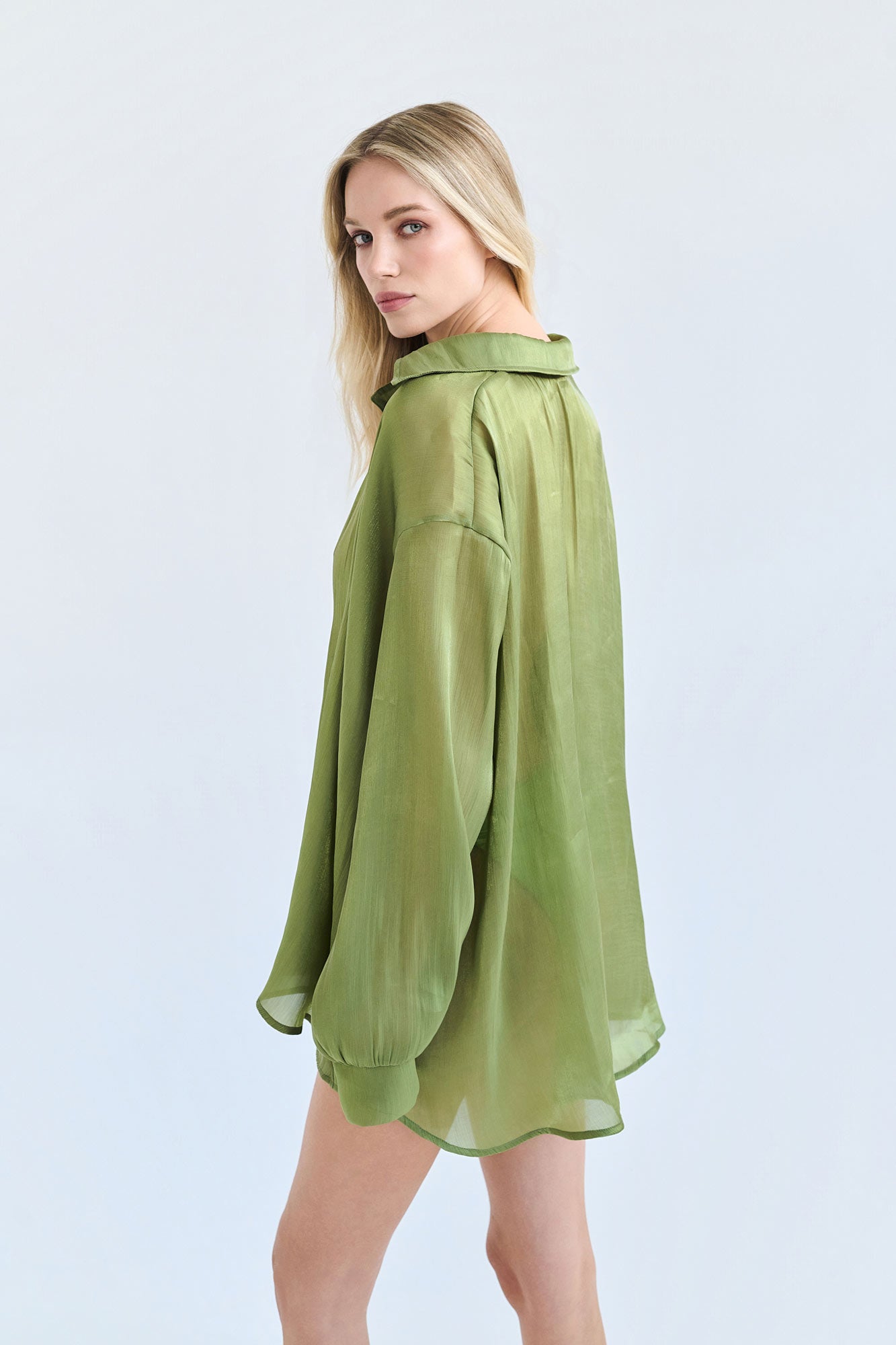 KYMA SHIRT — OLIVA